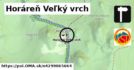 Horáreň Veľký vrch