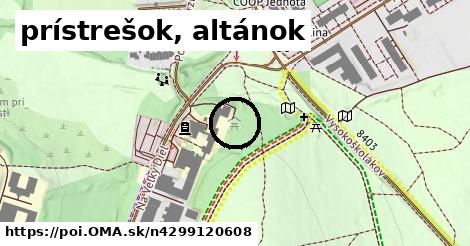 prístrešok, altánok