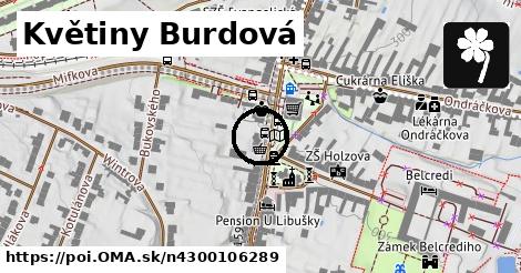 Květiny Burdová