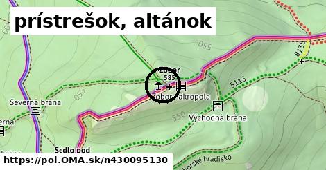 prístrešok, altánok