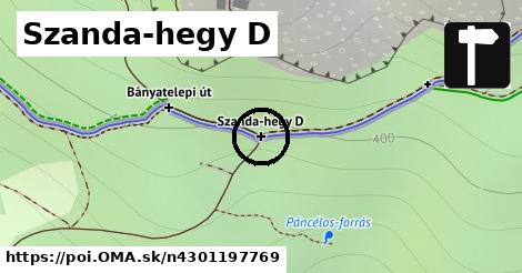 Szanda-hegy D