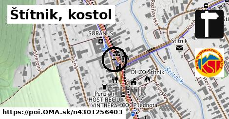 Štítnik, kostol