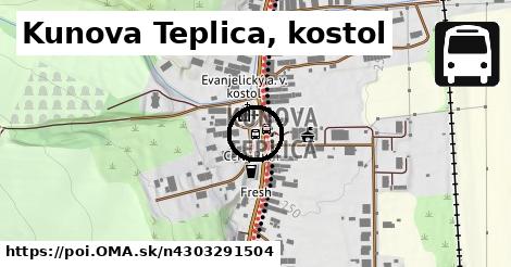 Kunova Teplica, kostol