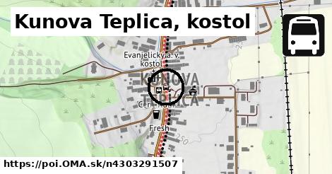 Kunova Teplica, kostol