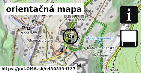 orientačná mapa