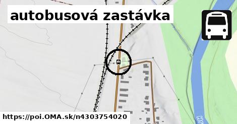 autobusová zastávka