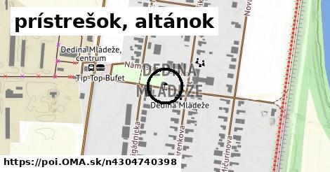 prístrešok, altánok