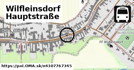 Wilfleinsdorf Hauptstraße