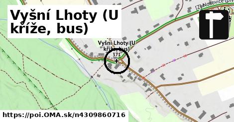 Vyšní Lhoty (U kříže, bus)