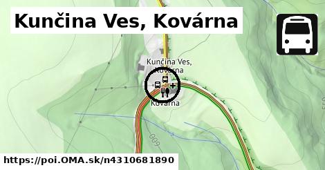 Kunčina Ves, Kovárna