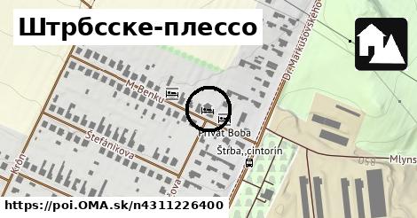 Штрбсске-плессо