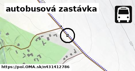 autobusová zastávka