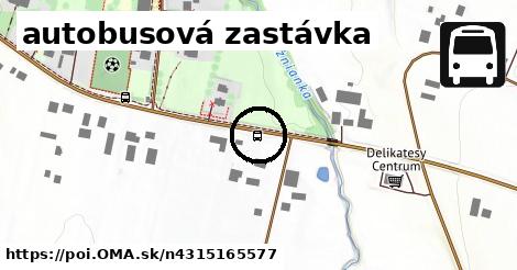 autobusová zastávka