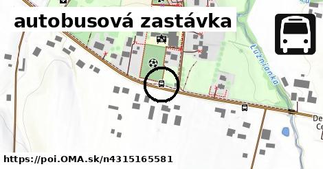 autobusová zastávka