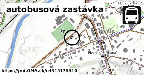 autobusová zastávka