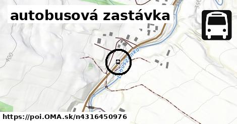 autobusová zastávka