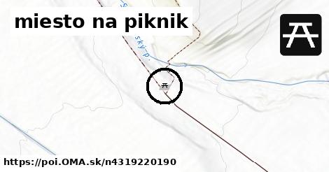 miesto na piknik