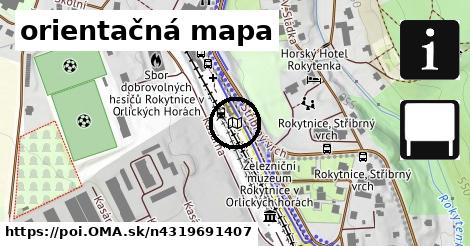 orientačná mapa