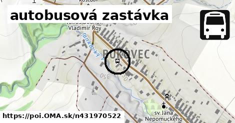 autobusová zastávka