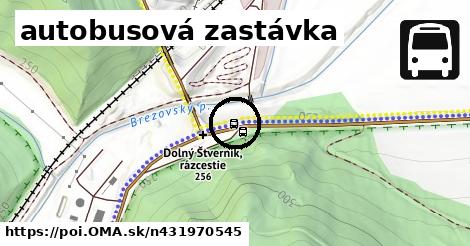 autobusová zastávka