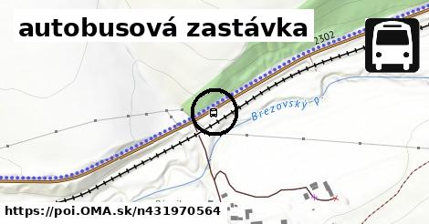 autobusová zastávka