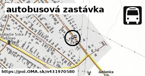 autobusová zastávka