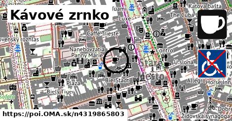 Kávové zrnko