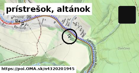 prístrešok, altánok