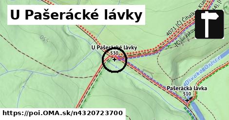 U Pašerácké lávky