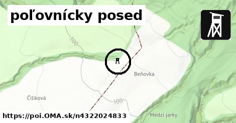 poľovnícky posed