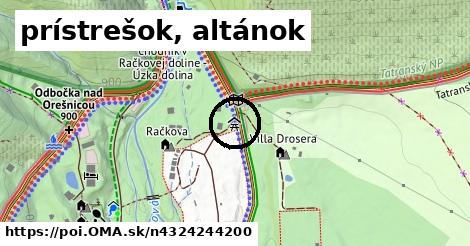 prístrešok, altánok