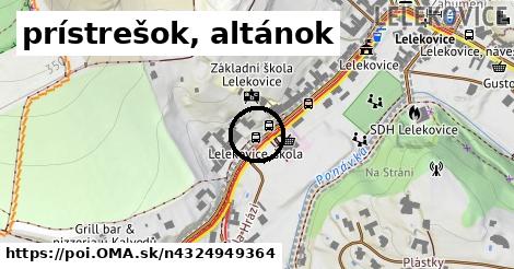 prístrešok, altánok