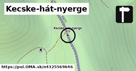 Kecske-hát-nyerge