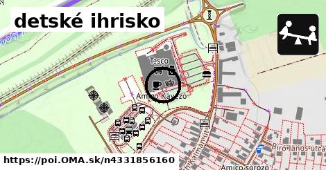 detské ihrisko