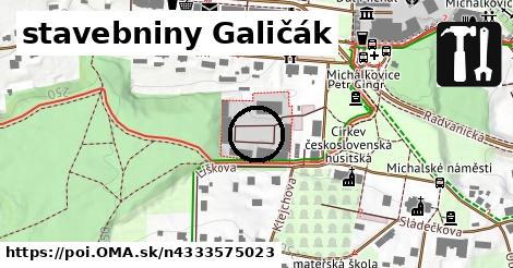 stavebniny Galičák