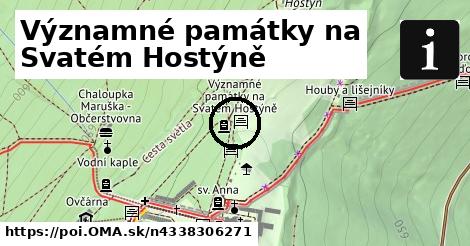 Významné památky na Svatém Hostýně