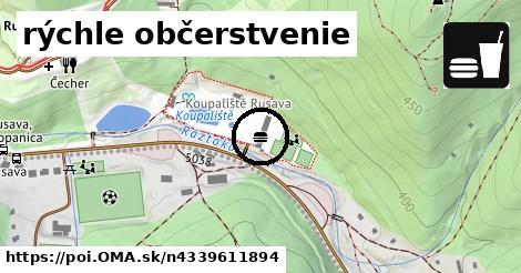 rýchle občerstvenie