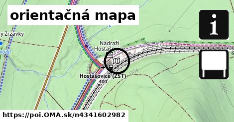 orientačná mapa