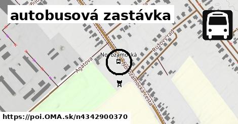 autobusová zastávka