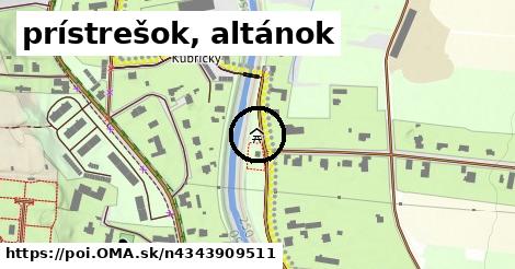 prístrešok, altánok