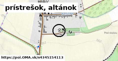 prístrešok, altánok