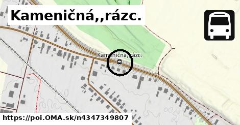 Kameničná,,rázc.