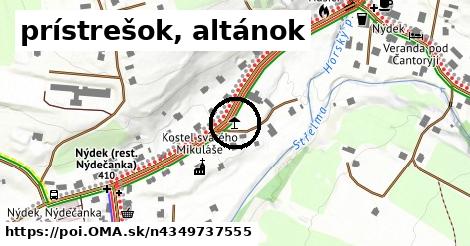 prístrešok, altánok