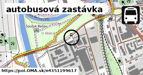 autobusová zastávka