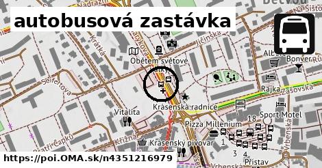 autobusová zastávka