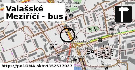 Valašské Meziříčí - bus