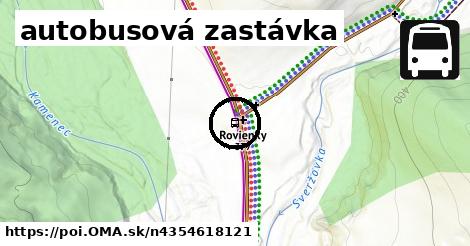 autobusová zastávka