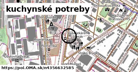 kuchynské potreby