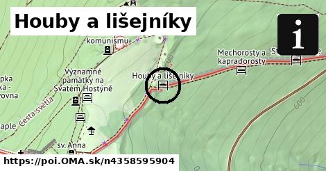 Houby a lišejníky