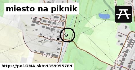 miesto na piknik